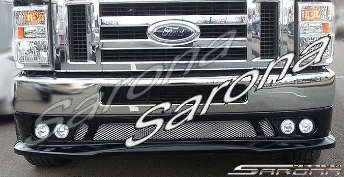 Custom Ford Econoline Van  Front Lip/Splitter (2008 - 2014) - $499.00 (Part #FD-008-FA)